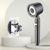 Pommeau de Douche 5 Modes Filtrant Panneau Inox