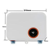 Chauffe-Eau Instantané Électrique 5500 W sous Évier, Sans Réservoir, 220 V