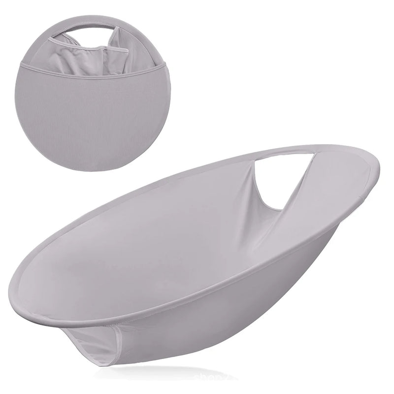 Panier à Linge Sale Pliable en Tissu Oxford, Ovale 66 cm