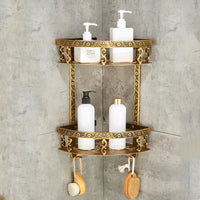 Ensemble d'Accessoires Salle de Bain Rétro Brossé