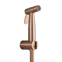 Douchette WC Eau Froide avec Flexible 1,5 m et Support, 8 Finitions