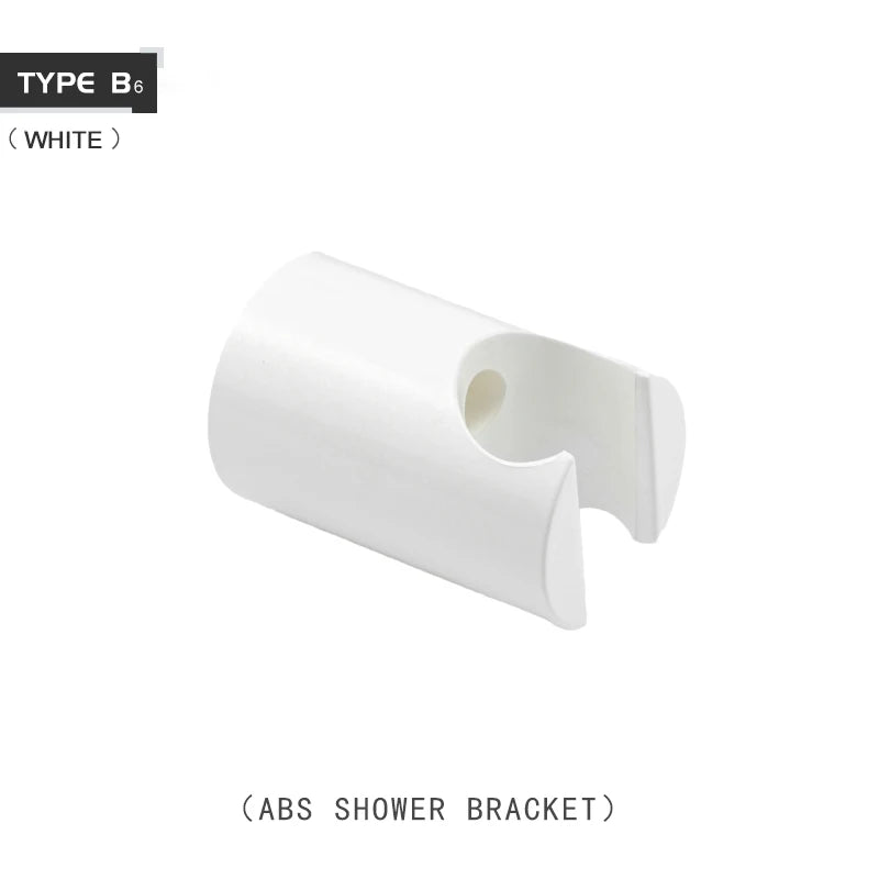 Support de Douche à Main Fixe ou Réglable en ABS