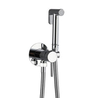 Douchette WC Mitigeur à Platine Ronde en Laiton, 5 Finitions