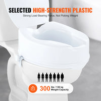 Réhausseur de Toilette Ergonomique Double Bouton