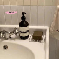 Porte-Savon en Inox avec Plateau de Drainage