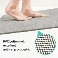 Tapis de Douche Antidérapant à Boucles, 3 Tailles, 7 Coloris