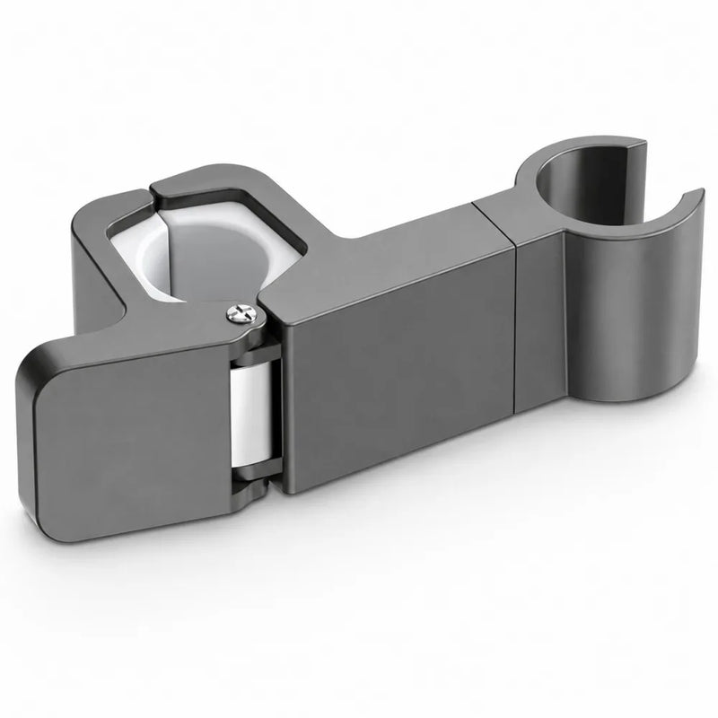 Support Douchette à Clipser sur Barre de Douche, Sans Perçage, Orientable