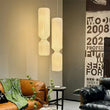 Suspension Cuisine ou Lampadaire Plissé Blanc en Tissu, 60 à 160 cm