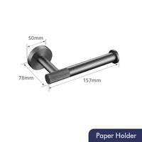 Accessoires Salle de Bain Gris Anthracite à Composer