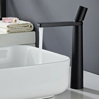 Mitigeur Lavabo Monotrou Blanc, Noir ou Chromé, Modèle Haut ou Bas