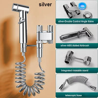 Douchette WC Ensemble Complet Double Commande Laiton