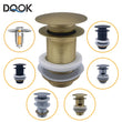 Bonde de Vidage Acier Inoxydable, 3 Finitions