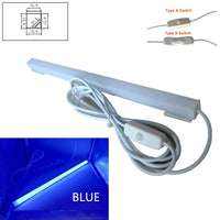 Réglette LED USB Sous Meuble Cuisine avec Interrupteur, 30 ou 50 cm