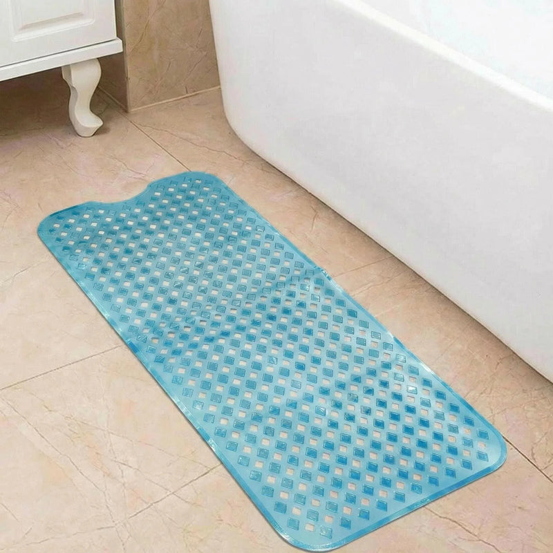 Tapis de Baignoire Antidérapant Extra Long 40 x 100 cm à Ventouses