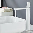 Mitigeur Lavabo Monotrou Blanc, Noir ou Chromé, Modèle Haut ou Bas