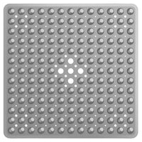 Tapis de Douche Antidérapant Carré à Ventouses 53 x 53 cm