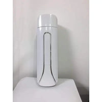 Distributeur de Savon Mural 400 ml, 1 ou 2 Têtes, Noir Blanc Argent