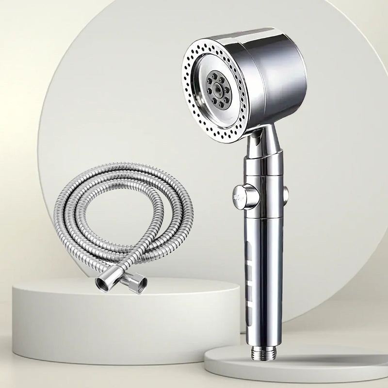 Pommeau de Douche 5 Modes Filtrant Panneau Inox
