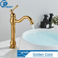 Mitigeur Lavabo Laiton 5 Finitions Haut ou Bas