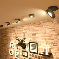 Spot LED Encastrable Rotatif 360° Cuisine, Pliable à 90°, 5 à 24 W