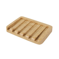Porte-Savon en Bambou Naturel, 12 Modèles Ronds, Ovales ou Rectangulaires