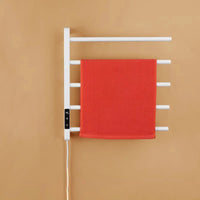 Sèche-Serviette Électrique Mural 5 Barres Tactile Inox 110 W