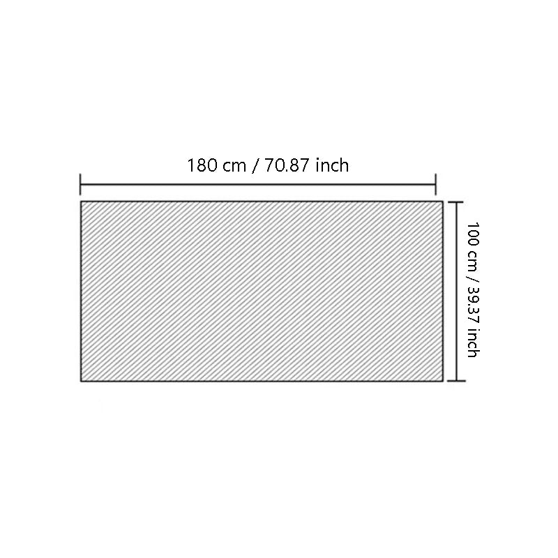 Serviette de Bain Coton Séchage Rapide à Franges 100 x 180 cm