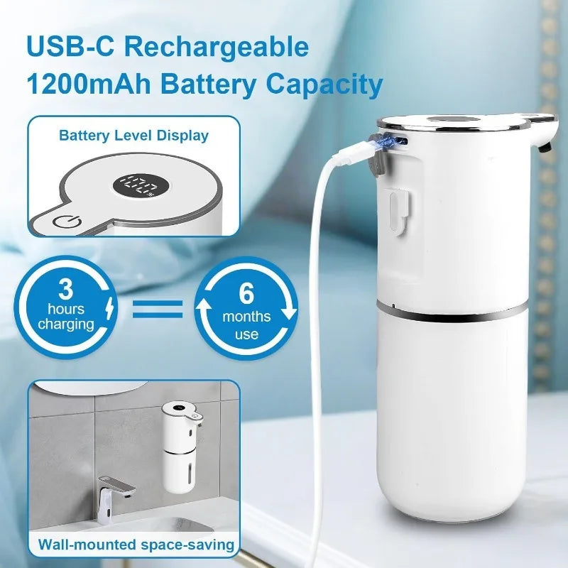 Distributeur de Savon Automatique Sans Contact USB