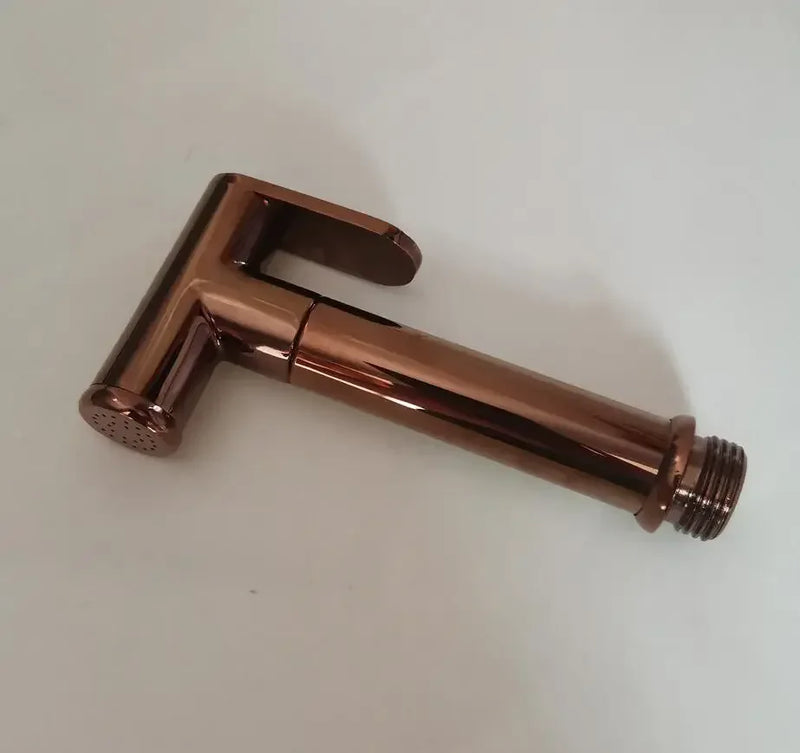 Douchette WC Shattaf Inox Or Rose Brillant