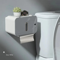 Porte-Papier Toilette Automatique à Induction Mural