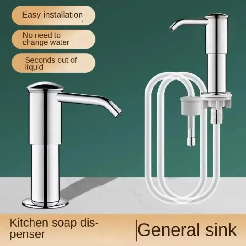Distributeur de Savon Cuisine à Pompe Manuelle Multi-Finitions