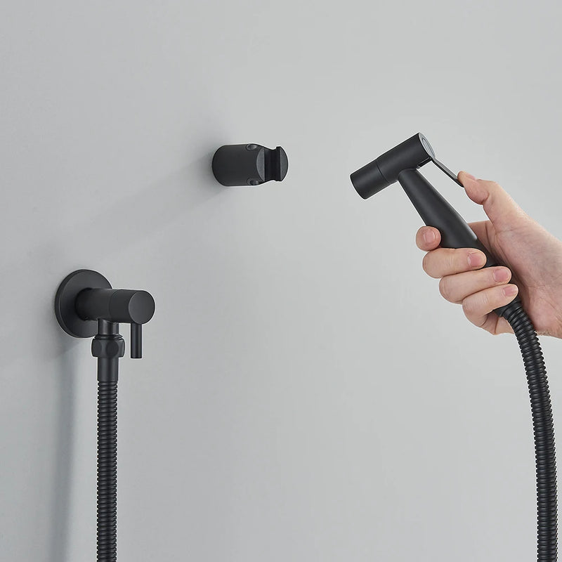 Douchette WC Murale Kit Complet Plusieurs Finitions
