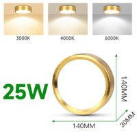 Spot LED en Saillie Cuisine 3 Teintes à Mémoire, 5 Finitions, 5 à 25 W