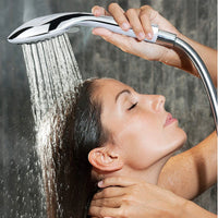 Pommeau de Douche Portable avec Flexible Inox 1,5 m