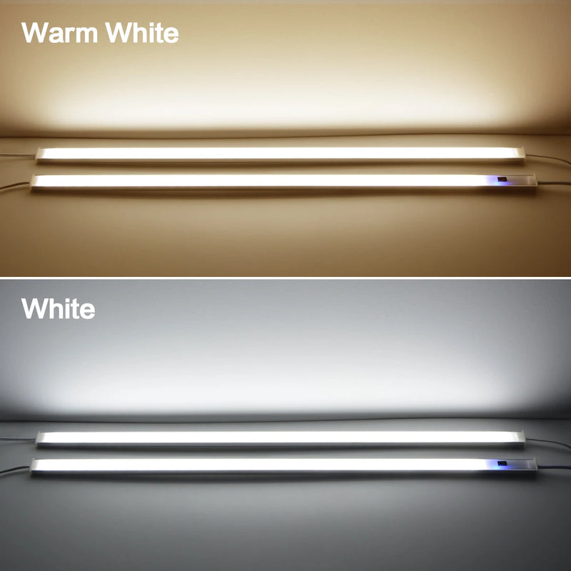 Réglette LED Sous Meuble Cuisine à Capteur de Geste, 30 à 50 cm