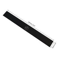 Caniveau de Douche Linéaire Inox Noir Mat, 60 ou 90 cm