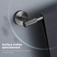 Accessoires Salle de Bain Gris Anthracite à Composer