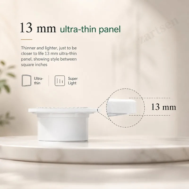 Aérateur Salle de Bain Mural Blanc, Extracteur d'Air en 3 Tailles