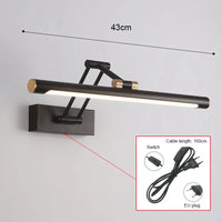 Applique Salle de Bain LED Tactile Variateur 43 et 55 cm