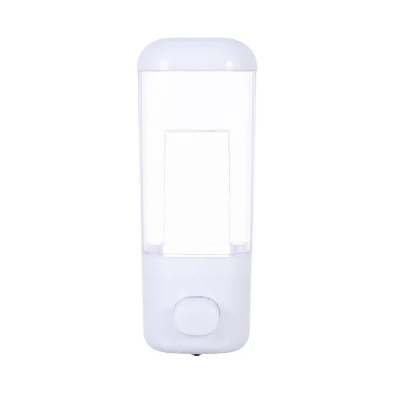 Distributeur de Savon Mural Blanc, Simple 500 ml ou Double 1 000 ml