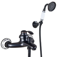 Colonne de Douche Classique Laiton Douchette Main Baignoire