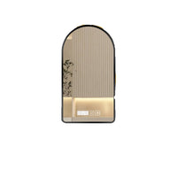 Miroir LED Arche Anti-Buée Noir 40 x 60 cm