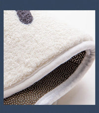 Tapis de Bain Fleuri Ovale Antidérapant Absorbant