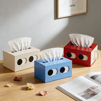Boîte à Mouchoirs Design Yeux Ludiques Rectangulaire 18 x 12 cm