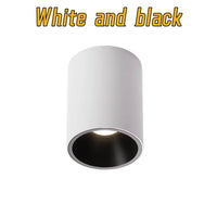 Spot LED Cuisine Cylindrique en Saillie, 3 Finitions, 5 à 30 W