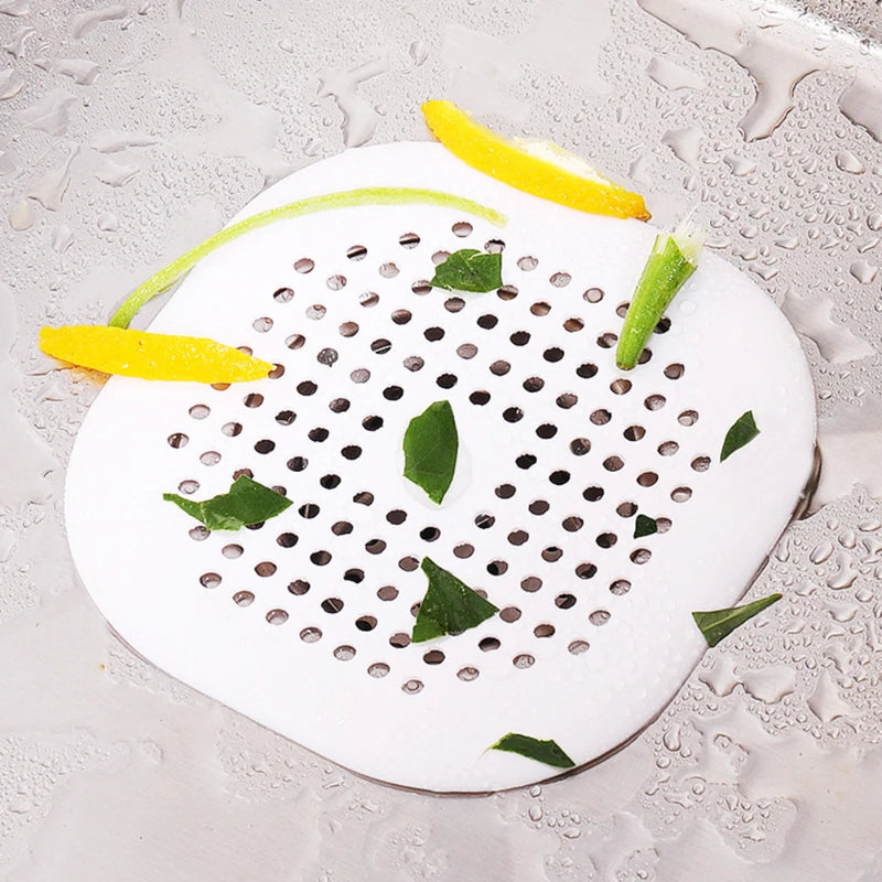 Filtre à Cheveux Évier, Douche et Baignoire 14,5 cm, Plat ou à Ventouses