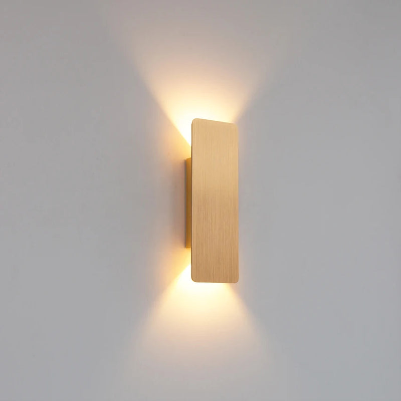 Applique Murale LED Rectangulaire Haut et Bas, Aluminium, 9,8 à 61 cm