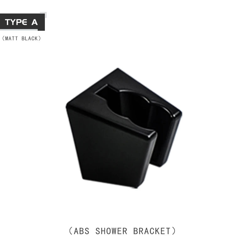 Support de Douche à Main Fixe ou Réglable en ABS