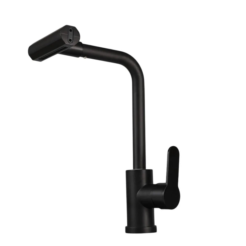 Mitigeur Cuisine Extractible Cascade Inox, 3 ou 4 Modes de Jet