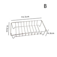 Porte-Savon en Inox avec Plateau de Drainage